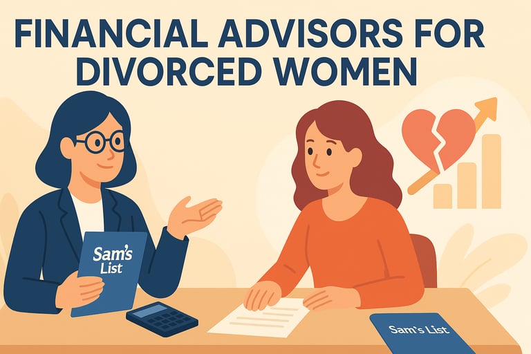 Cover image of post "Financial Advisors for Divorced Women: Avoid Costly Mistakes with a CDFA"